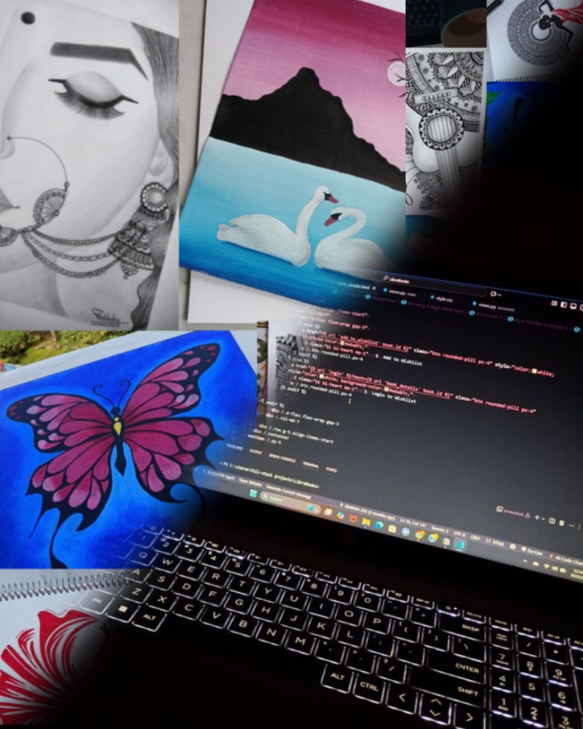 Pratiksha Jadhav Drawings & Laptop